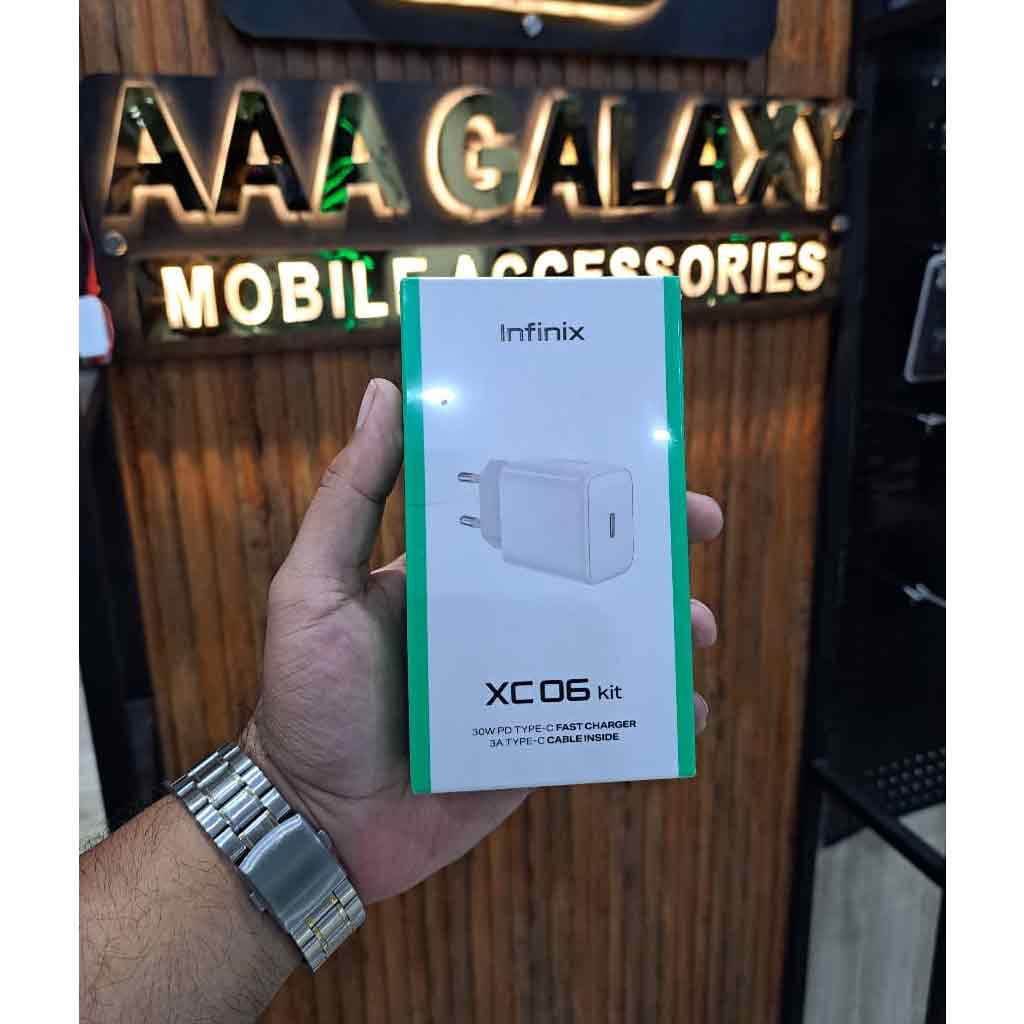 Infinix-XC06-30W-Type-C-Charger Infinix XC06 30W Type C Charger - Image 1