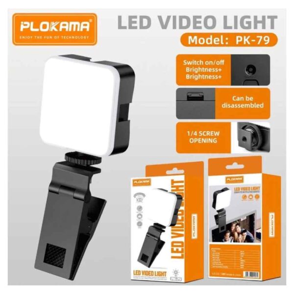 Polo kama LED video light