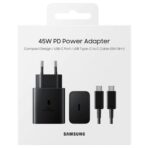 Samsung 45W Charger with Cable - Image 2
