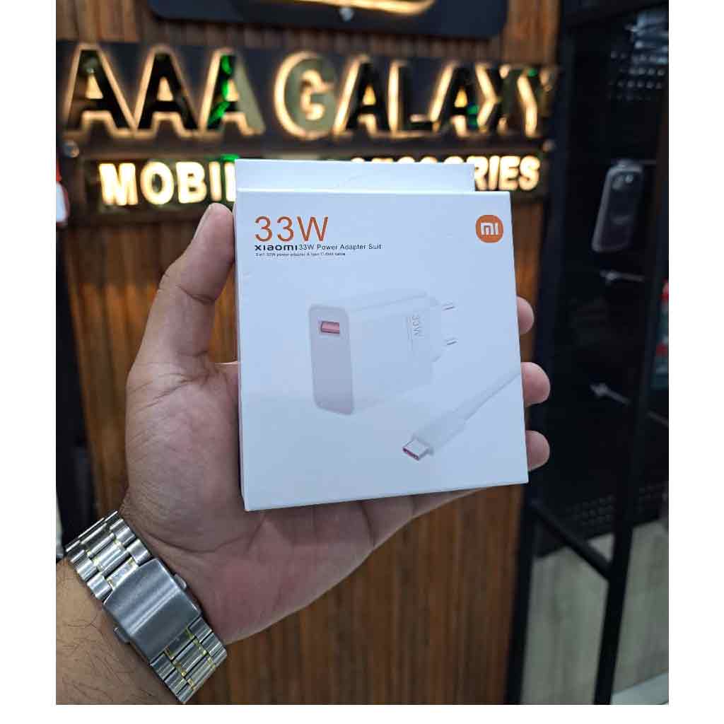 Xiaomi-33W-Charger-Type-C Xiaomi 33W Charger Type C - Image 1
